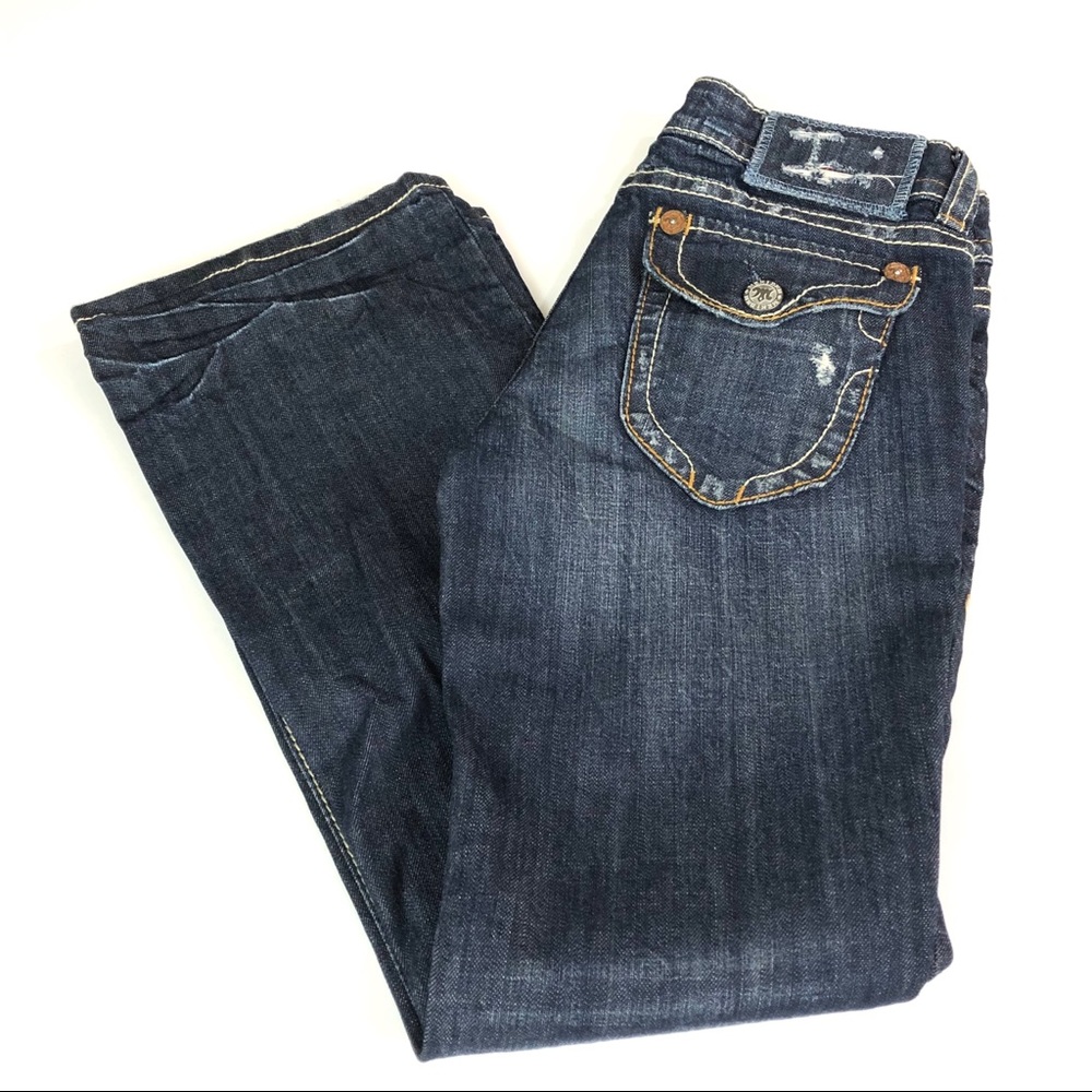 MEK DNM New York Bootcut Dark Denim Jeans Sz 26